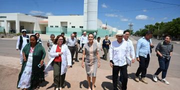 Gobernador Durazo y Presidenta Sheinbaum garantizan a familias sonorenses salud de calidad con infraestructura moderna