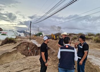 Mantienen coordinación de autoridades ante remanente del huracán Lorena en Bahía de Kino