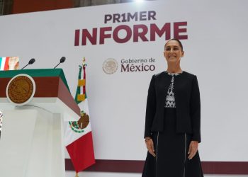 Presidenta Claudia Sheinbaum menciona proyectos estratégicos en su primer informe.