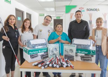 Donan diputados del Congreso de Sonora equipo al Centro Néidi