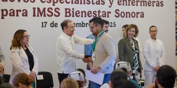 Con respaldo del Gobierno de México, Sonora suma 125 médicas, médicos especialistas y enfermeras a sistema IMSS Bienestar