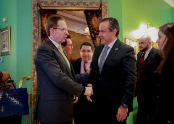 Impulsa Toño Astiazarán agenda binacional con Embajador de México y organizaciones en Washington para acercar oportunidades a Hermosillo
