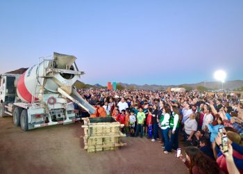 Cumple Toño Astiazarán con el Carcamo Norte; inicia primera etapa en beneficio de miles de familias