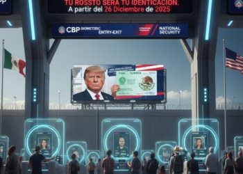 Nueva regla en la frontera: tu rostro será tu identificación, para entrar a los Estados Unidos