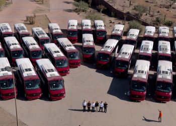 Gobernador Durazo moderniza flota de transporte en Hermosillo con 49 nuevas unidades sin aumento a tarifa
