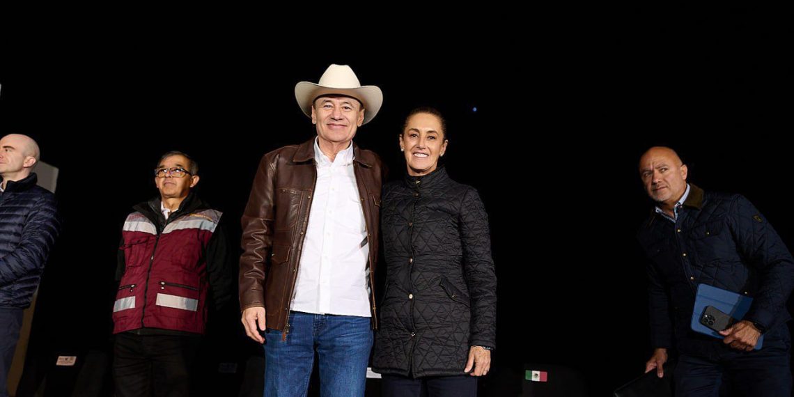 Sheinbaum y Durazo saldan deuda histórica; entregan carretera Bavispe-Nuevo Casas Grandes en beneficio de miles de sonorenses