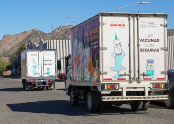 Recibe Sonora 180 mil dosis de vacunas contra el sarampión para reforzar esquemas en todo el estado